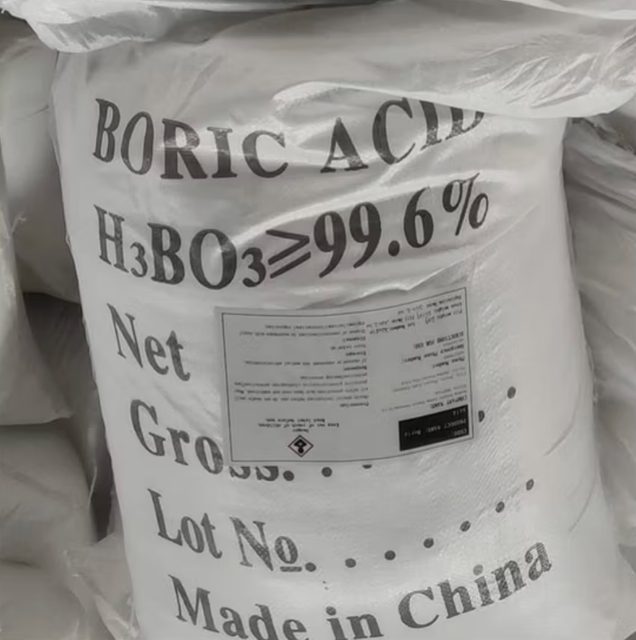 Factory Directly Boric Acid CAS 10043-35-2 99.5% for Glasses Enamel And Ceramics/Rubber