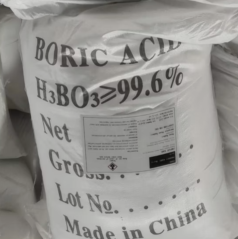 Factory Directly Boric Acid CAS 10043-35-2 99.5% for Glasses Enamel And Ceramics/Rubber