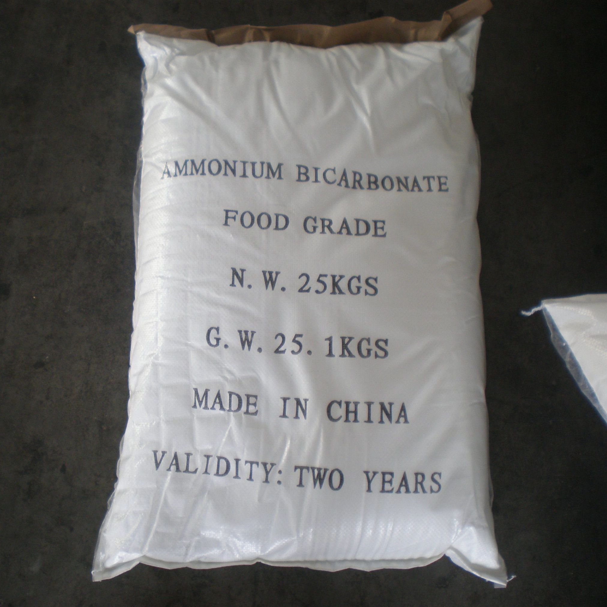 Ammonium Bicarbonate Food Grade, Industrial Grade, for Baking, Biscuit, Food Additive