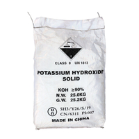 Potassium Hydroxide 90% Flakes KOH Industrial Grade 