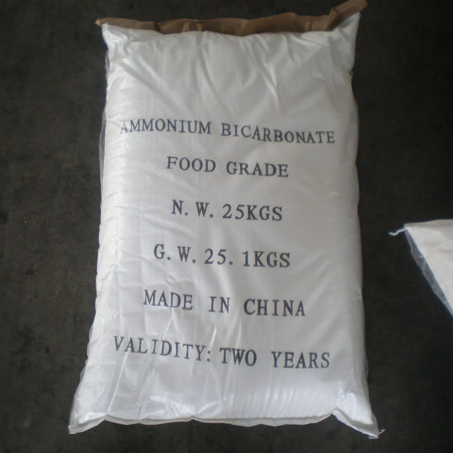 Ammonium Bicarbonate Food Grade, Industrial Grade, for Baking, Biscuit, Food Additive