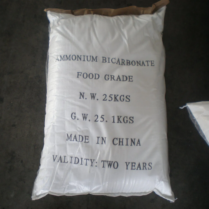 Ammonium Bicarbonate Food Grade, Industrial Grade, for Baking, Biscuit, Food Additive