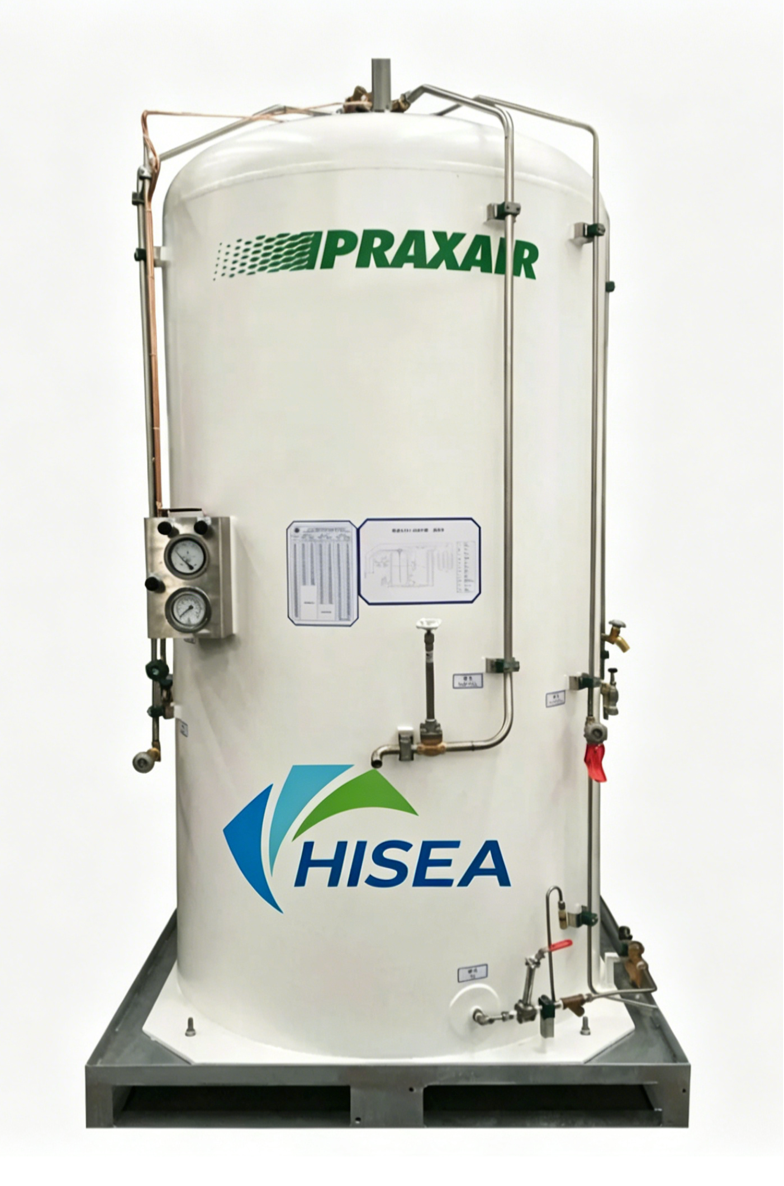 Cryogenic Liquid Nitrogen Dewar with Roller Base Convenient Mobility Around Liquid Nitrogen T75 Tank