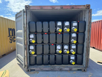 35kg black nitric acid drums packed in 20FCL container, corrosive