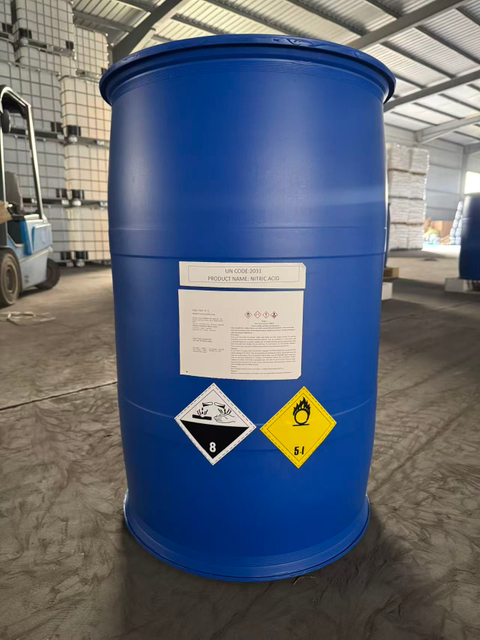 Solution Industrial Grade Raw Materials Nitric Acid 60% & 68%