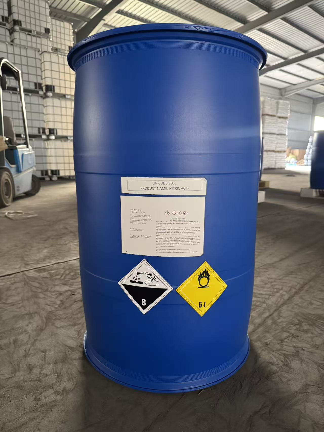 Solution Industrial Grade Raw Materials Nitric Acid 60% & 68%